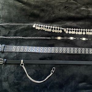 4 Women’s Belts - size medium. Never used!